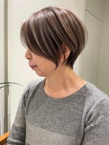 ジル ブラン 福岡(JIL BLAN)&nbsp;大人可愛い30代40代50代ボブ/ショートカット/白髪染め白髪ぼかし