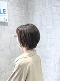 大人かわいいナチュラルショート