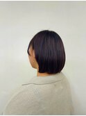 松山市/20代/30代/40代/くすみとツヤ○パープルアッシュ