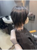 シャギーウルフ コントラストハイライト 20代 30代 40代