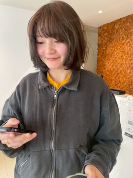 フォークロア 本店(Folk Lore) 無造作ボブ