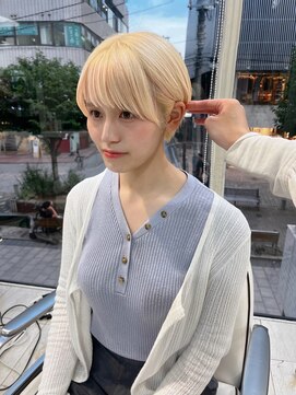 オブヘアージユウガオカ(Of HAIR Jiyugaoka) 【ハイトーンショート】