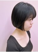 【room shinsaibashi/植松さくら】韓国風ミニボブ　タンバルモリ