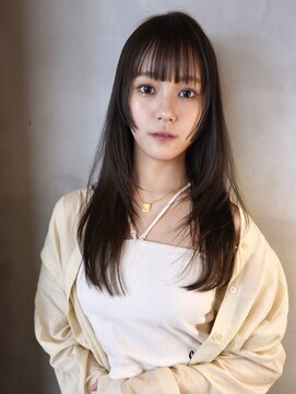 ニコ トウキョウ 渋谷(nico TOKYO) ロングレイヤー顔周りレイヤーハッシュカット透明感カラー