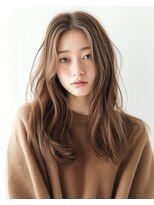 カラコレ(Cara Core)&nbsp;韓国風/アディクシーカラー/ニュアンスパーマ/透明感