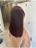 髪質改善×暖色カラー