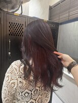 ヴァイス 渋谷店(VAICE)&nbsp;インナーカラー/ボルドー/秋カラー