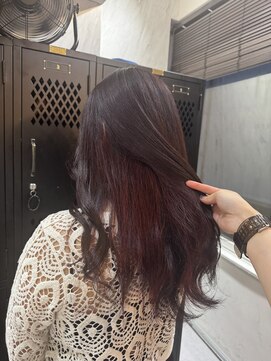 ヴァイス 渋谷店(VAICE) インナーカラー/ボルドー/秋カラー