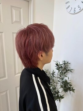 ハイレート ウニクス川越店(Hairate) 【Hairate本川越】メンズウルフ×バイオレットカラー