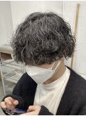 仙台波巻きツイストスパイラルパーマシャドウパーマ刈り上げなし