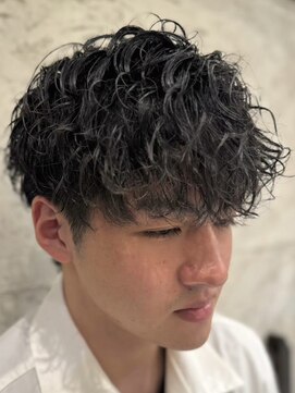 ヒロギンザ 難波店(HIRO GINZA) スパイラルパーマ　メンズカット/難波