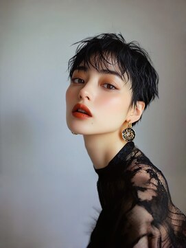 プラス ファースト ヘア(Plus 1st) ベリーショート×モード