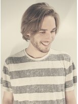 ワースホワイル(WORTH WHILE)&nbsp;刈り上げセンターパートサーフカール波巻きツイストスパイラル