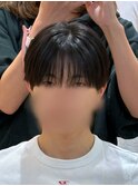 サンウォン風長めシースルーマッシュ