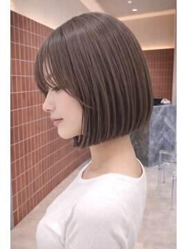 サロウィン 倉敷店(SALOWIN) コンパクトなスッキリボブ7/髪質改善/縮毛矯正/ボブ/レイヤー