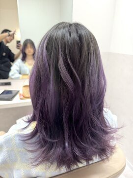 サロウィン 那覇店(SALOWIN) ラべンダーバイオレット　シャドールーツ