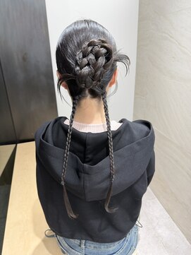 ウールトウキョウ 渋谷(wool TOKYO) ヘアセット×カチモリアレンジ[ヘアセット/イベントセット]