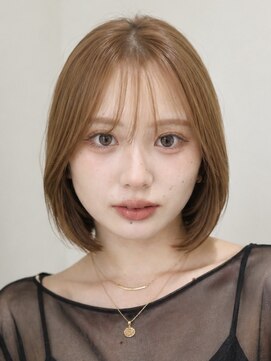 オーラ オモテサンドウ(Aura omotesando) 透明感カラー×ナチュラルボブ