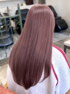 メイクス 町田(MAYKS) ブリーチなしダブルカラー×ピンクブラウン