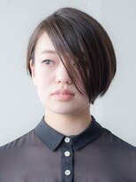 ダブル(DOUBLE)&nbsp;ハッシュカットグレージュデザインカラーツートーンカラー高松