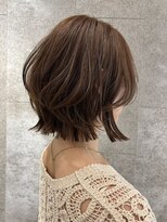 ピークアブー 原宿ハラカド(PEEK-A-BOO)&nbsp;☆くびれミディアムレイヤーハッシュカット原宿30代