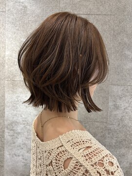ピークアブー 原宿ハラカド(PEEK-A-BOO) ☆くびれミディアムレイヤーハッシュカット原宿30代
