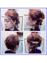 オブヘアー 鷺沼店(Of HAIR)&nbsp;k.ミディアムアレンジスタイル