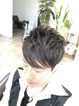 サロンドポプリ 志都美(salon de poupuri) 2ブロックアシメ