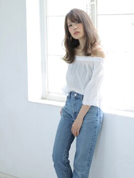 フミ(Fumi) ゆるカール仕上げのセミロングvol.2
