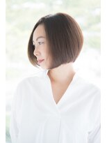 アリエス Aries 上赤江店&nbsp;30代40代50/下がりボブ☆ステップボーンカット/白髪染め