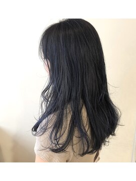 グリーン 渋谷(green) 【MANA】ハイライト×ネイビー