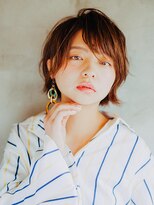 フローラビューティーヘアー(Flora Beauty Hair) 外ハネレイヤーボブ