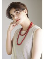 サク(Sac.)&nbsp;Sac.栃木優佑　似合わせカット　ショートボブ　透明感カラー