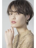 センス(SENSE)&nbsp;【自由が丘SENSE】マッシュショート×ベージュカラー