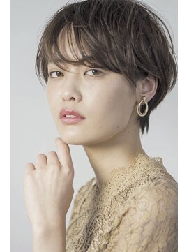 センス(SENSE) 【自由が丘SENSE】マッシュショート×ベージュカラー