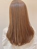 《極艶＆サラ髪》カット+縮毛矯正+ウォーターTr＆TOKIO￥15900
