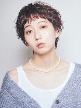 エス ヘア サロン(S. HAIR SALON) くせ毛風ショートパーマ