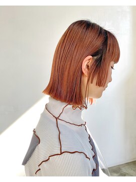 ネス(ness) 【RIMMA】◎デザインカット◎ウッドオレンジカラー