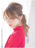 ☆月曜営業☆ojiko.超簡単編み込みポニー