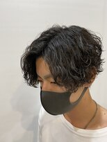 アメラボ(AmeLab) センターパート×波巻スパイラル