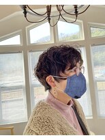 レポ(LEPO)&nbsp;ハイライトカラー&リッジパーマ