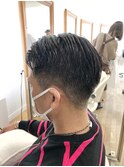 MEN'S HAIR  センターパート　サイドパート　韓国マッシュ