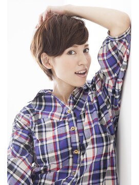 ジャンプッシュ 平尾(JUMPUSH) 【JUMPUSH】ミディアムショート×カジュアル×ワンカール