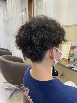 コアフィールフィス(COIFFURE fils) 新規お得クーポンあり【見附　今町】ツーブロ×パーマスタイル