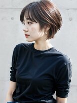 ピリオド(period.)&nbsp;大人可愛い/前下がりショートボブ/丸みボブ