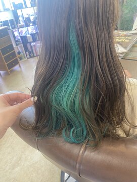 スーペリオル(Superior) インナーカラー/ターコイズブルー