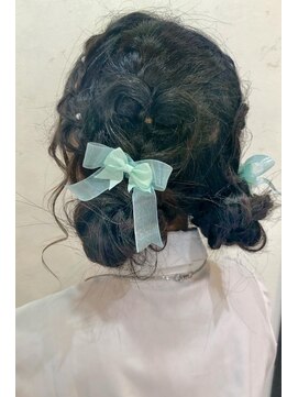 フェイブ(Fave) ツインおだんごヘア