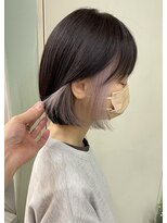 ダアッカ(da acca)&nbsp;インナーカラーホワイトラベンダー