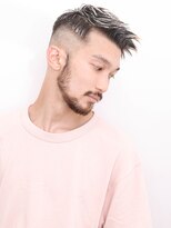 ルックグッドストア(LOOK GOOD STORE) 束感ショートマッシュパーマウルフ波巻きハイライト 310