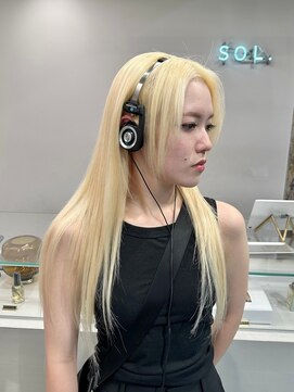 ソル 栄矢場町(SOL) 切りっぱなしボブ/美髪/ピンクブラウン[栄駅/矢場町駅]